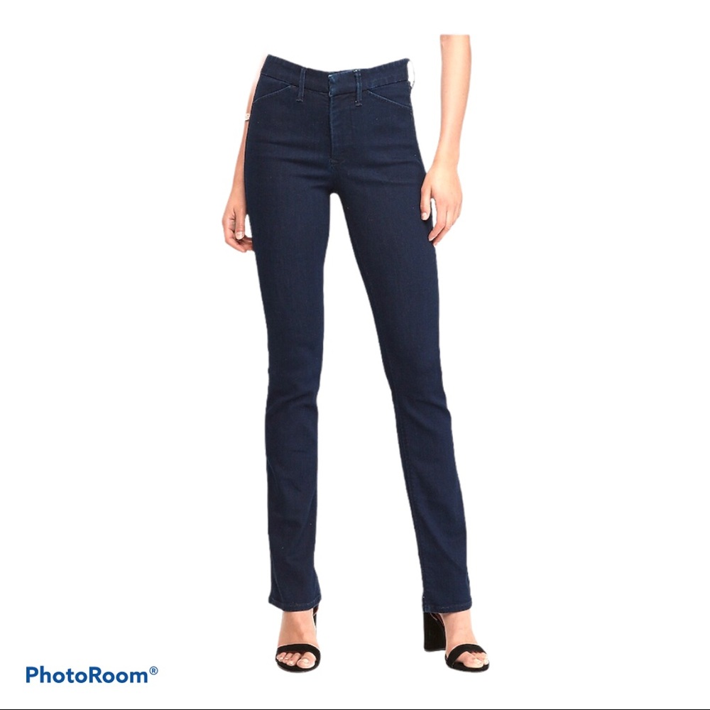 EXPRESS | High Waisted Barely Boot Jeans size 12R